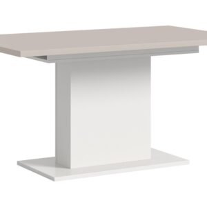 Xonox mesa de jantar - efeito caxemira e efeito branco, 150x76x90 cm