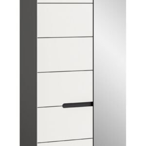 Xonox Roupeiro - acabamento branco, 65x190x37 cm
