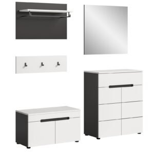 Xonox Combinação de roupeiro - imitação branco, 175x190x37 cm