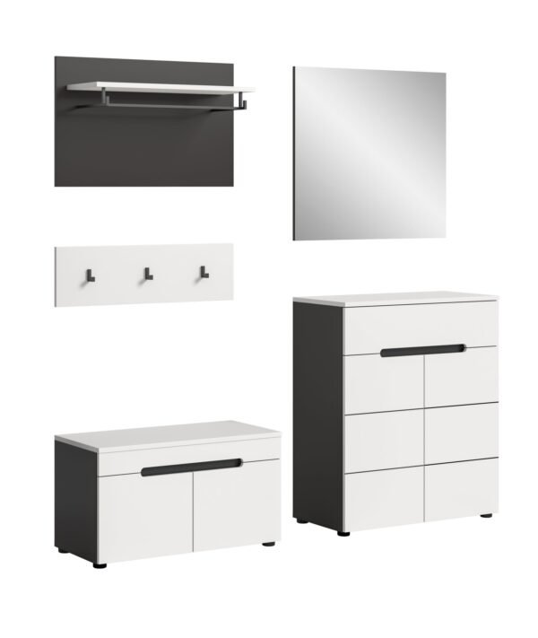 Xonox Combinação de roupeiro - imitação branco, 175x190x37 cm