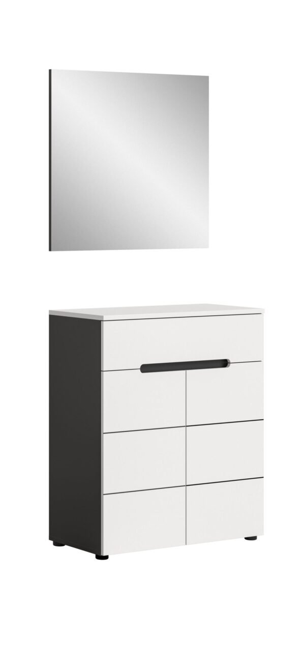 Xonox Combinação de roupeiro - imitação branco, 80x190x37 cm
