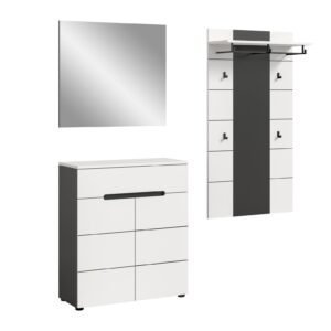 Xonox Combinação de roupeiro - imitação branco, 175x190x37 cm