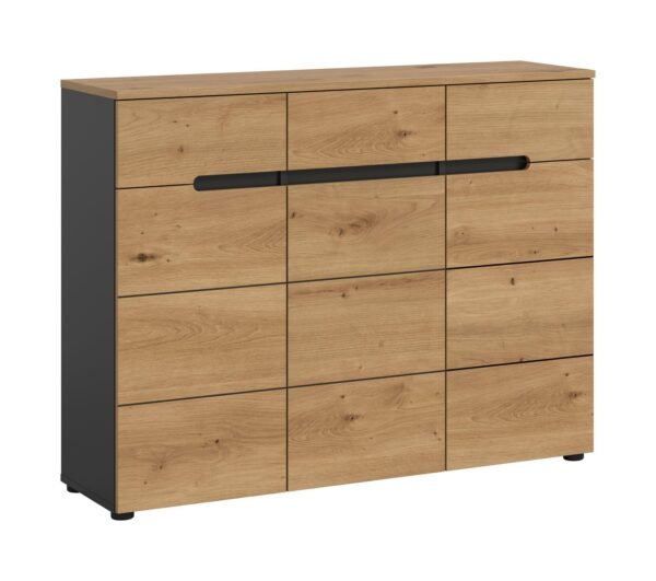 Xonox sapateira - Artisan acabamento, 94x120x37 cm
