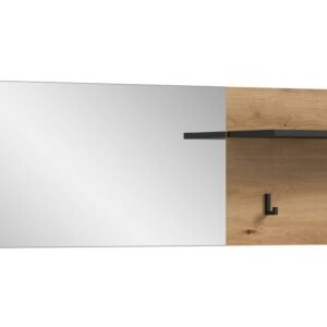 Xonox Painel de roupeiro com espelho - Artisan acabamento, 150x40x22 cm