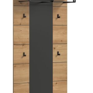 Xonox painel - Artisan acabamento, 141x80x29 cm