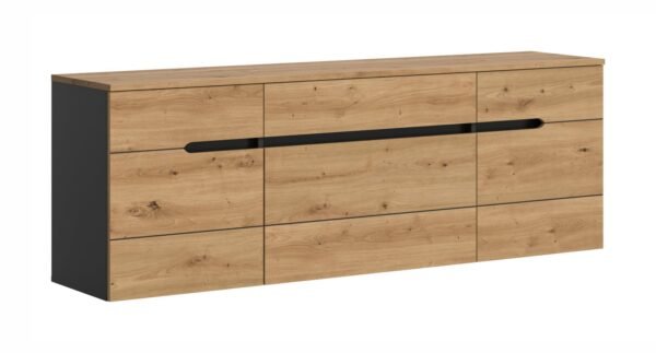 Xonox Roupeiro de parede - Artisan acabamento, 176x60x37 cm