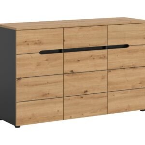Xonox Cómoda - Artisan acabamento, 130x81x41 cm