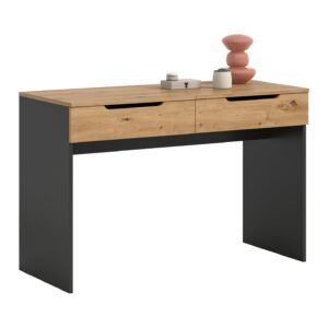 Xonox toucador - cinzento basalto e artisan acabamento, 115x76x50 cm