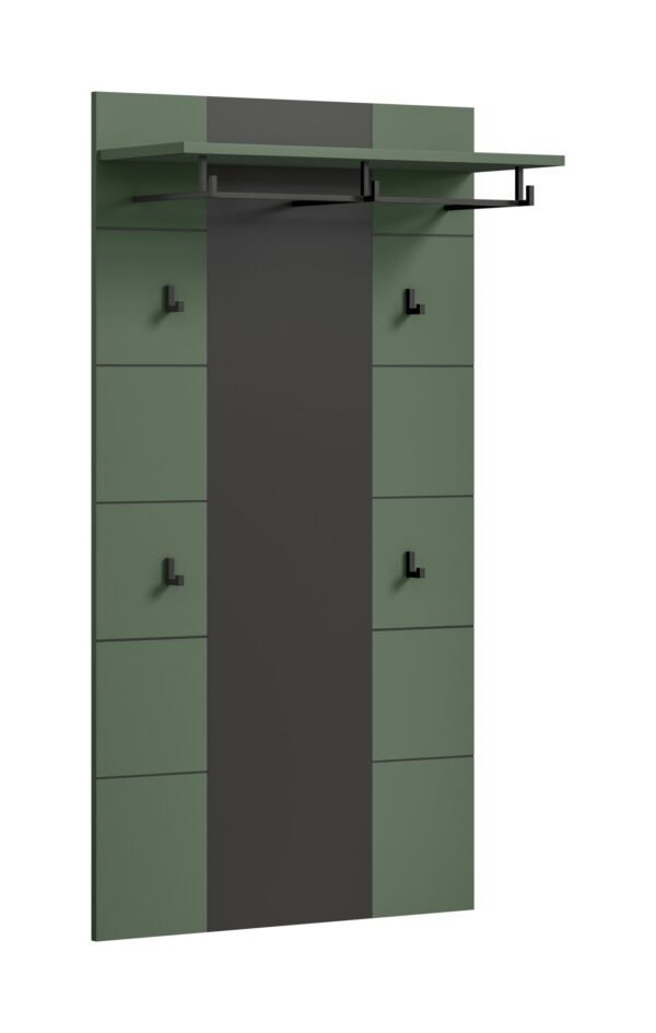 Xonox painel - acabamento verde fumo, 141x80x29 cm