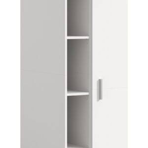 Xonox Armário universal - acabamento branco, 50x195x62 cm