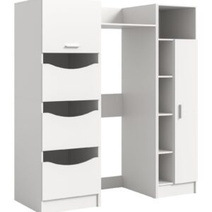Xonox Kit de conversão para máquina de lavar - imitação branco, 166x195x62 cm