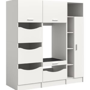 Xonox Kit de conversão para máquina de lavar - imitação branco, 166x195x68 cm
