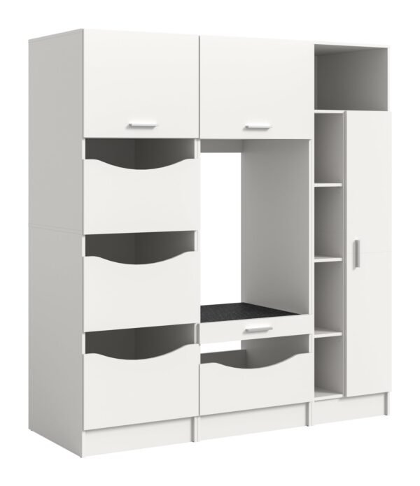 Xonox Kit de conversão para máquina de lavar - imitação branco, 166x195x68 cm