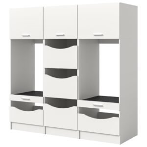 Xonox Kit de conversão para máquina de lavar - imitação branco, 193x195x68 cm