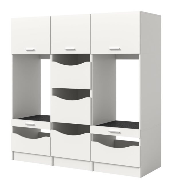 Xonox Kit de conversão para máquina de lavar - imitação branco, 193x195x68 cm