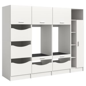Xonox Kit de conversão para máquina de lavar - imitação branco, 233x195x68 cm