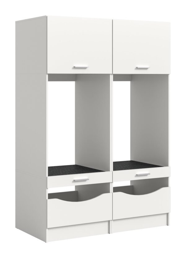 Xonox Kit de conversão para máquina de lavar - imitação branco, 133x195x68 cm
