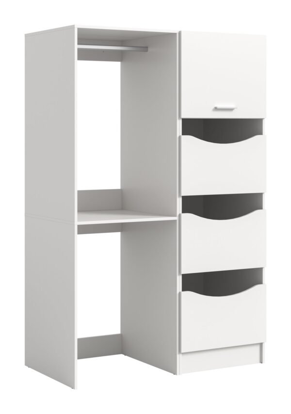 Xonox Kit de conversão para máquina de lavar - imitação branco, 116x195x68 cm