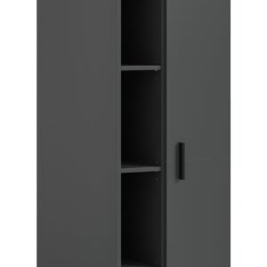 Xonox Armário universal - acabamento antracite, 50x195x62 cm