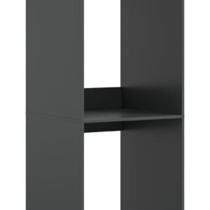 Xonox armário para máquina de lavar - acabamento antracite, 66x195x60 cm