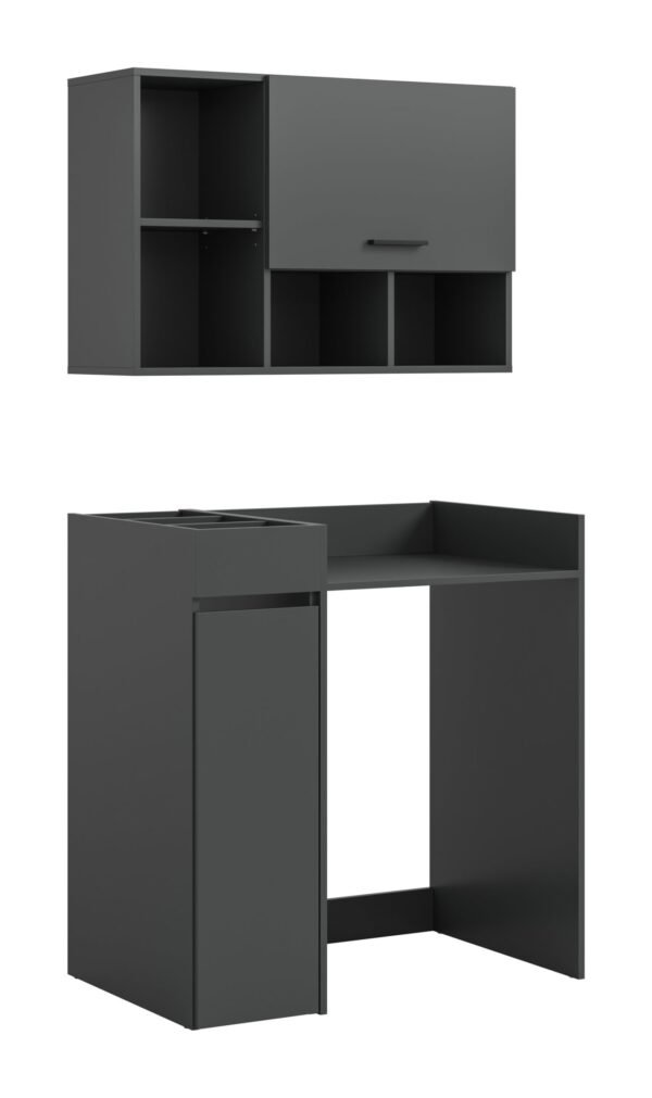 Xonox Kit de conversão para máquina de lavar - acabamento antracite, 95x195x60 cm