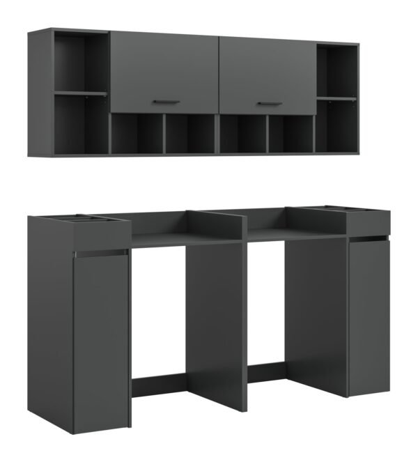 Xonox Kit de conversão para máquina de lavar - acabamento antracite, 190x195x60 cm
