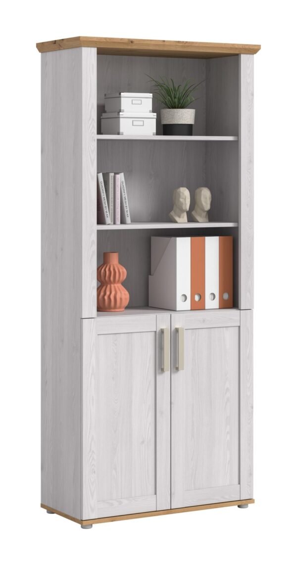 Xonox arquivo - efeito lariço Sibiu e efeito carvalho Artisan, 84x193x39 cm