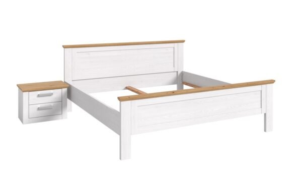 Xonox Sistema de cama - acabamento lariço Sibiu, 245x90x209 cm