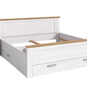 Xonox Sistema de cama - acabamento lariço Sibiu, 245x90x209 cm