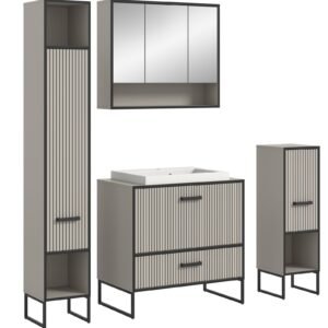 Xonox combinação de banho - imitação caxemira, 170x192x48 cm