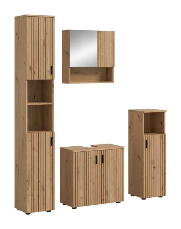 Xonox combinação de banho - acabamento carvalho Artisan e --, 150x192x30 cm