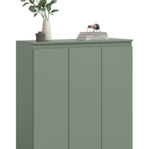 Xonox Armário universal - acabamento verde fumo, 105x111x37 cm