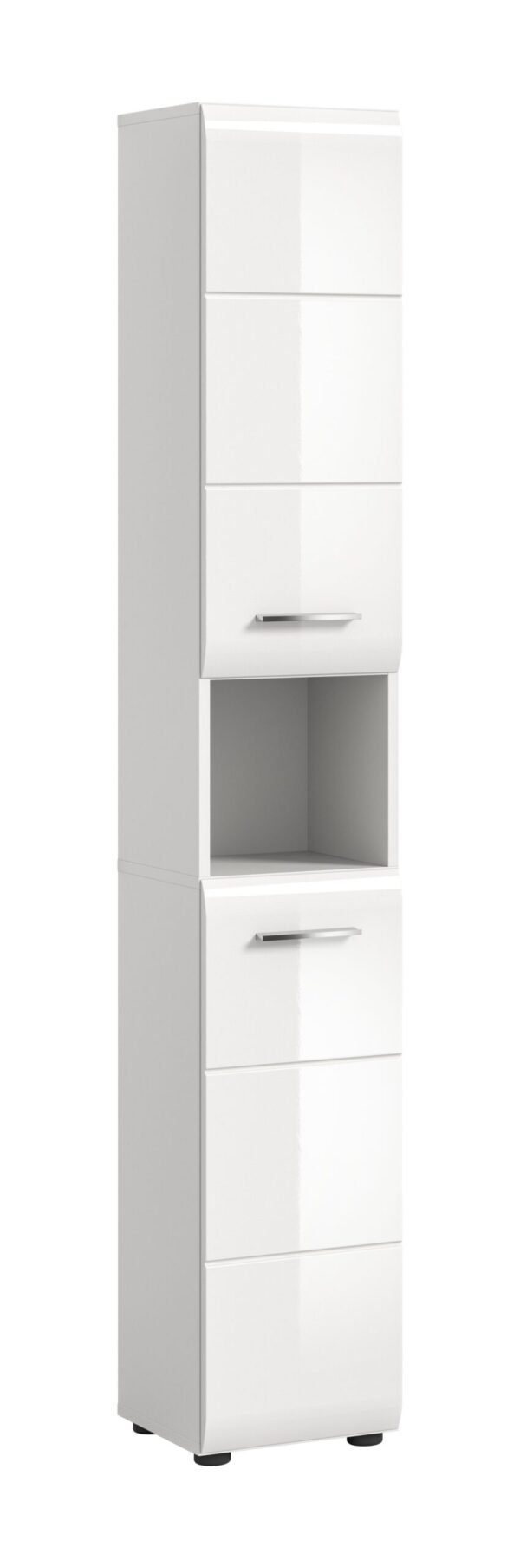 Xonox Armário alto - brilhante branco, moldado, 30x185x30 cm