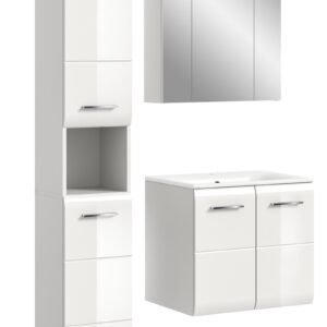 Xonox combinação de banho - brilhante branco, moldado, 105x185x46 cm