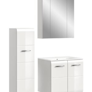 Xonox combinação de banho - brilhante branco, moldado, 105x185x46 cm
