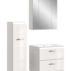 Xonox combinação de banho - brilhante branco, moldado, 105x185x46 cm
