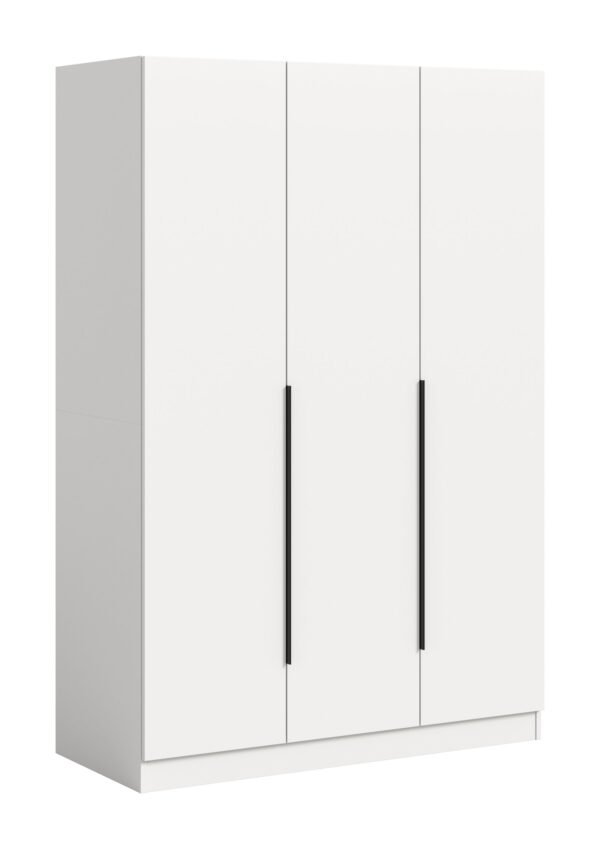 Xonox Roupeiro de 3 portas - branco, 120x181x52 cm