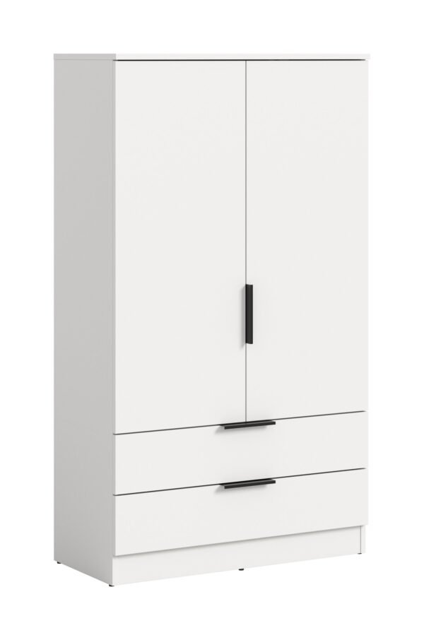 Xonox armário de roupa - branco, 80x140x37 cm