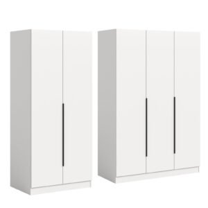 Xonox Combinação de roupeiro - branco, 200x181x52 cm