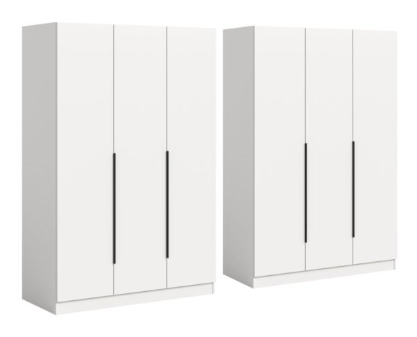 Xonox Combinação de roupeiro - branco, 240x181x52 cm