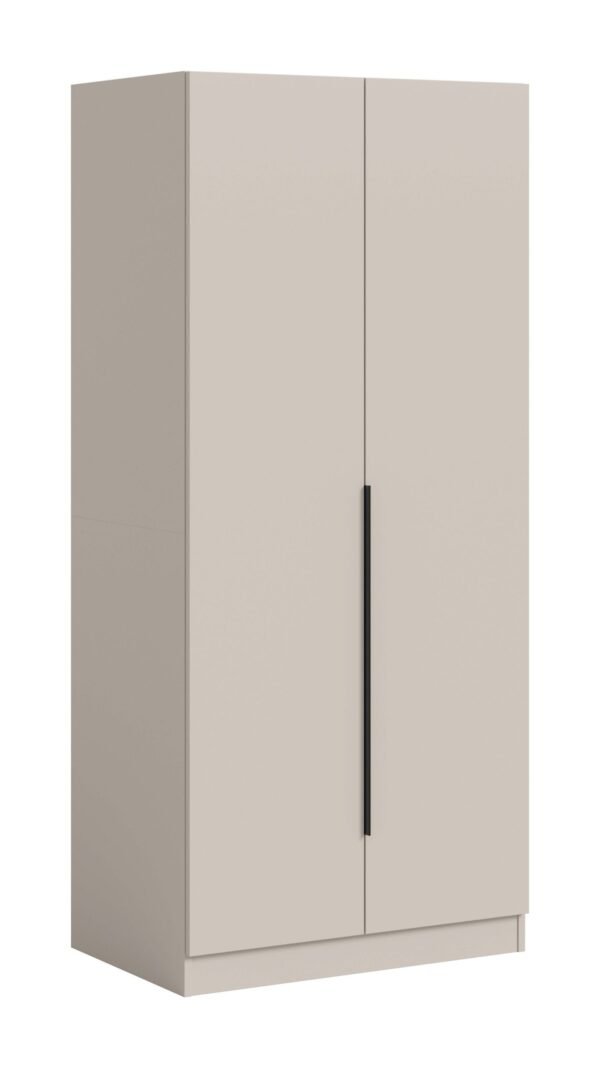 Xonox Roupeiro de 2 portas - imitação caxemira, 80x181x52 cm