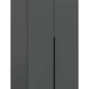 Xonox Roupeiro de 2 portas - antracite, 80x180x52 cm