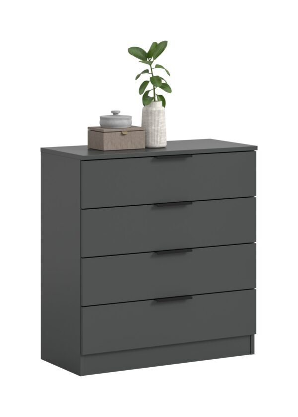 Xonox Cómoda - antracite, 74x80x35 cm