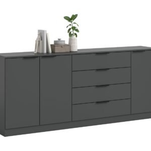 Xonox Cómoda - antracite, 185x80x35 cm