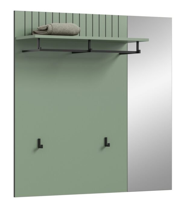 Xonox Painel de roupeiro - vidro espelho, 106x106x27 cm