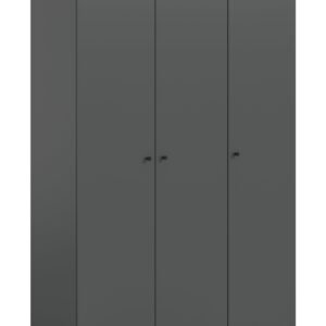Xonox Roupeiro de 3 portas - acabamento antracite, 120x176x51 cm