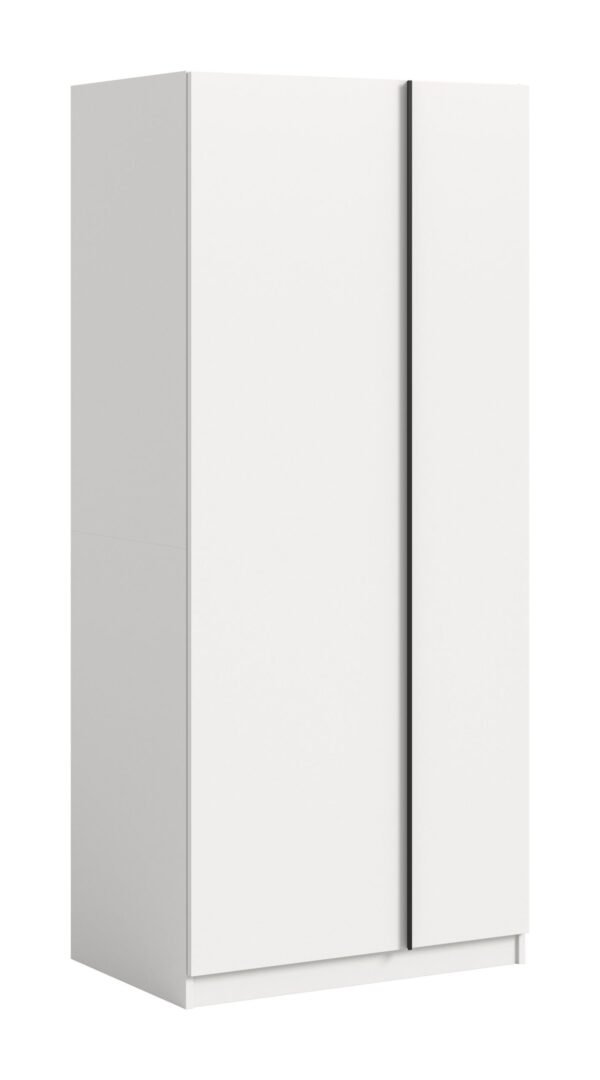 Xonox Roupeiro de 2 portas - branco, 80x183x53 cm