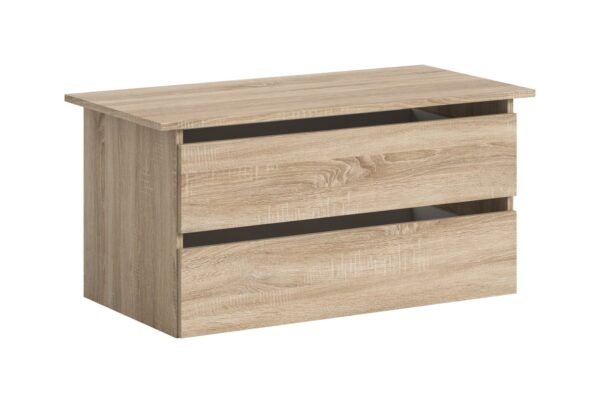 Xonox organizador de gaveta - acabamento carvalho Sonoma, 97x47x48 cm