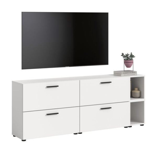 Xonox Combinação de sala - acabamento branco e acabamento branco, 176x67x34 cm