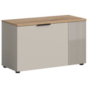 Xonox banco - imitação caxemira e imitação caxemira, 80x48x36 cm